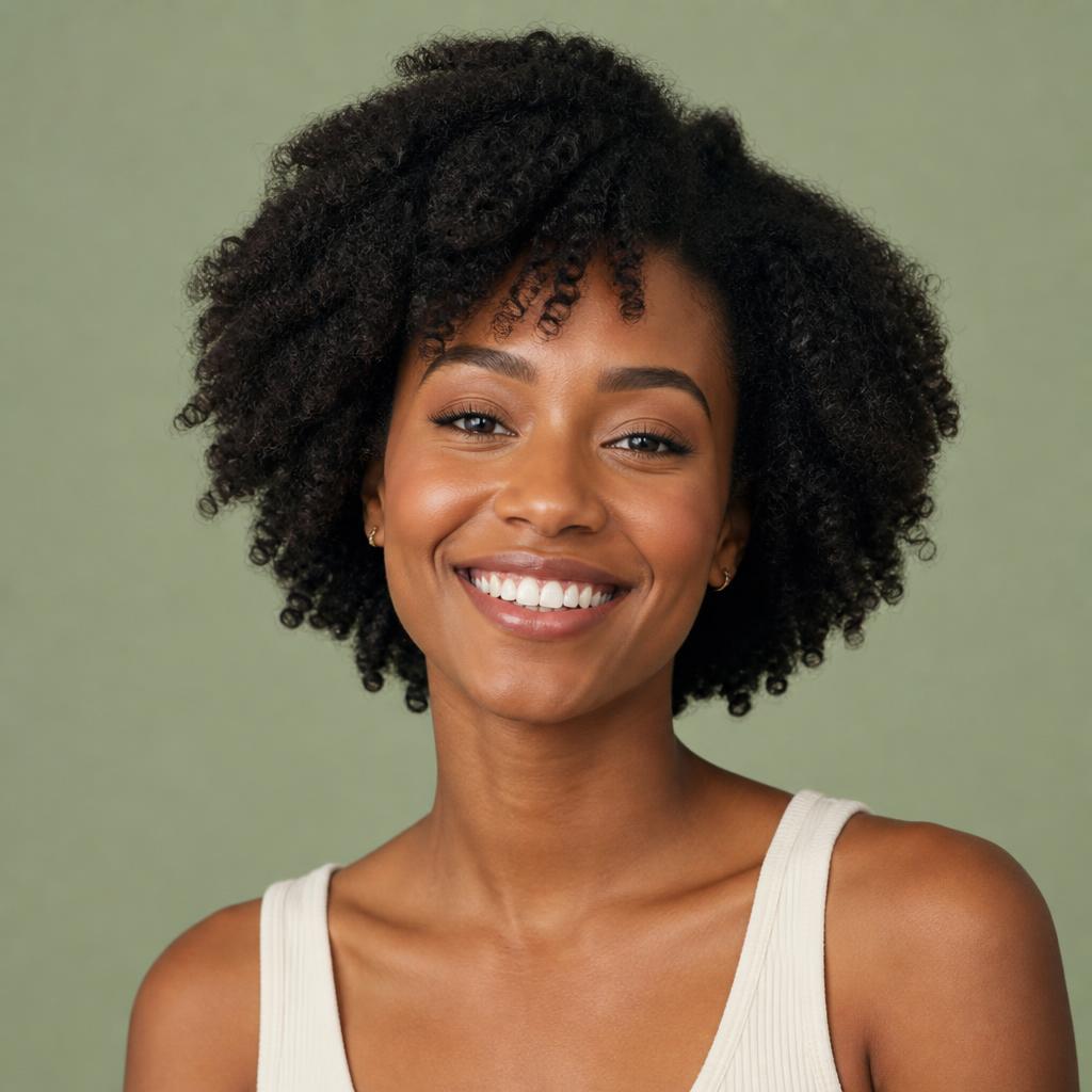 Beta tester portrait: a young woman smiling